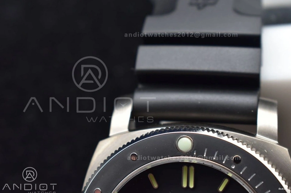 PAM389 V2 1:1 O VSF Strap Rubber on Best Black Edition Clone Super P.9000 0226